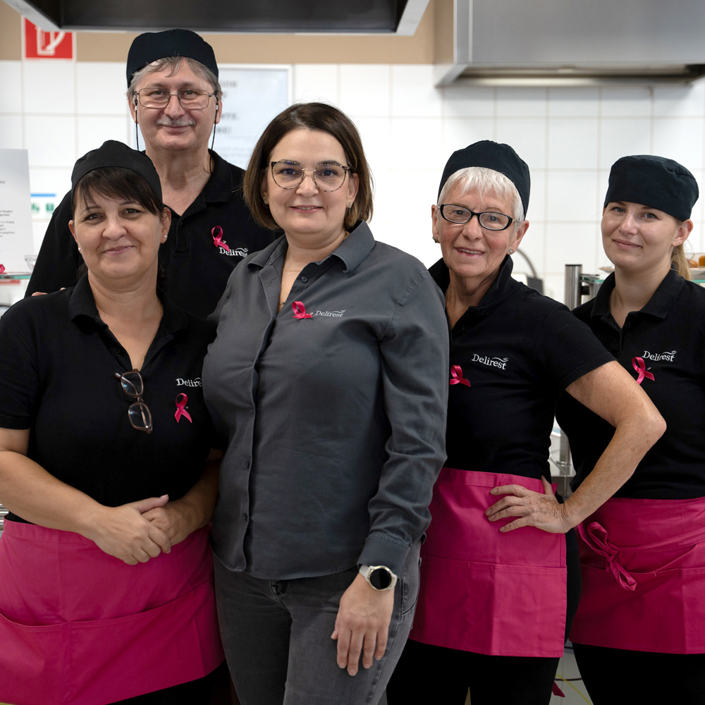 Delirest Pink Gasztro kampány a mellrák ellen